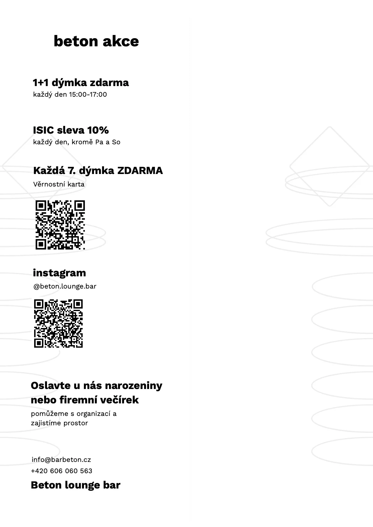 Menu beton lounge & bar — strana 7